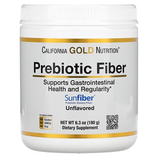 California Gold Nutrition, Fibra Prebiótica, 180 g (6,3 oz)