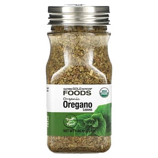California Gold Nutrition, FOODS — Orégano Orgânico, 22,6 g (0,80 oz)