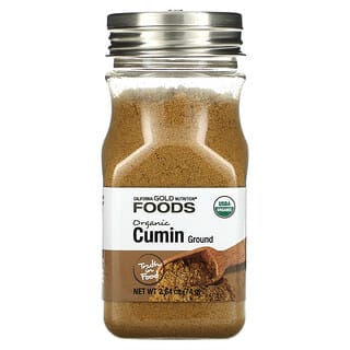 California Gold Nutrition, FOODS - Organic Cumin,  2.64 oz (74 g)