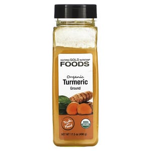 California Gold Nutrition, FOODS - Organic Turmeric, Ground, 17.5 oz (496 g)'