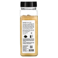 California Gold Nutrition, FOODS, Jengibre orgánico, Molido, 396 g (14 oz)