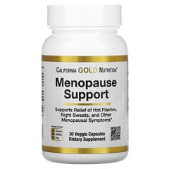 California Gold Nutrition, Alivio para la menopausia, 30 cápsulas vegetales