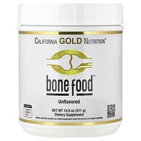California Gold Nutrition, Bone Food, 콜라겐 펩타이드, 히알루론산, 비타민 및 미네랄 함유, 무맛, 411g(14.5oz)