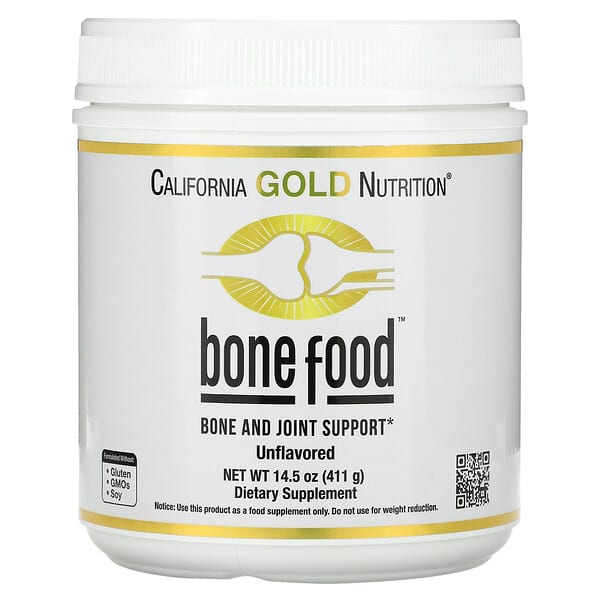 California Gold Nutrition, Bone Food、411g（14.50オンス）