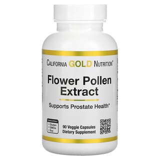 California Gold Nutrition, Extrait de pollen de fleur, 90 capsules végétariennes