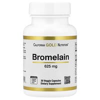 California Gold Nutrition, Bromelain, Ergänzungsmittel mit Bromelain, 625 mg, 30 pflanzliche Kapseln