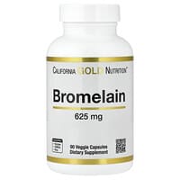 California Gold Nutrition, Bromelain, 625 mg, 90 Kapsul Nabati