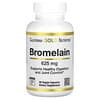 Bromelaína, 625 mg, 90 cápsulas vegetales
