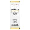 California Gold Nutrition, Vitamine D3 (agrumes), 2000 UI, 30 ml