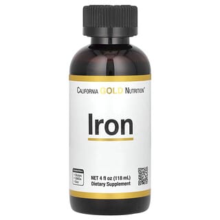 California Gold Nutrition, Iron, 4 fl oz (118 ml)