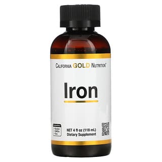 California Gold Nutrition, 鉄、118ml（4液量オンス）
