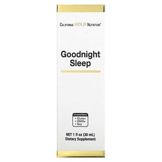 California Gold Nutrition, Goodnight Sleep, Schlaftropfen, 30 ml (1 fl. oz.)