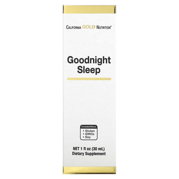 California Gold Nutrition, Goodnight Sleep，1 液量盎司（30 毫升）