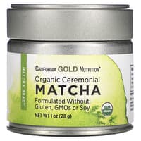 California Gold Nutrition, MATCHA ROAD, Organic Ceremonial Matcha, 1 oz (28 g)