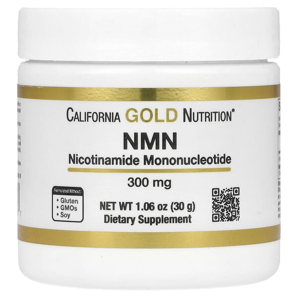 California Gold Nutrition, NMN 粉，300 毫克，1.06 盎司（30 克）