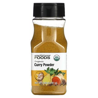 California Gold Nutrition, FOODS - Poudre de curry biologique, 161 g