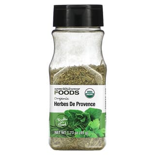 California Gold Nutrition, FOODS - Organic Herbes De Provence, 1.73 oz (49 g)