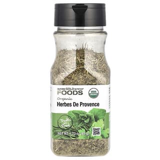 California Gold Nutrition, Foods, Organic Herbes De Provence, 1.73 oz (49 g)