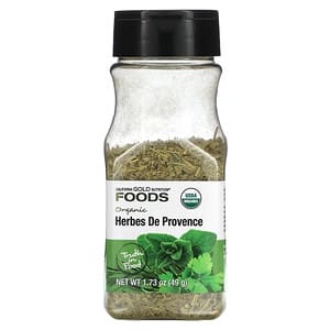 California Gold Nutrition, FOODS - Organic Herbes De Provence, 1.73 oz (49 g)'