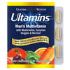 Multivitamínico para Homens Ultamins com CoQ10, Cogumelos, Enzimas, Vegetais e Frutos Silvestres, 60 Cápsulas Vegetais