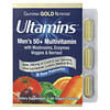 Ultamins, мультивитамины для мужчин старше 50 лет, с коэнзимом Q10, грибами, ферментами, овощами и ягодами, 60 растительных капсул