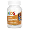 Жевательные мультивитамины с пробиотиками и ферментами для детей, фруктовое ассорти, 60 вегетарианских таблеток