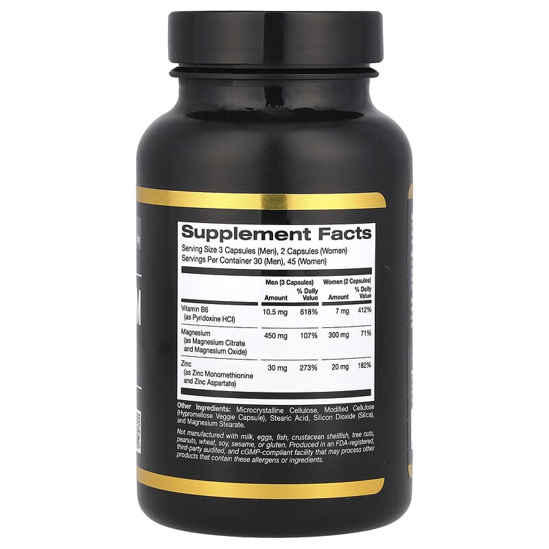 zinc l carnitine vitamin b6 magnesium Optimum Nutrition ZMA (180 Capsules ) absorbable form Magnesium Glycinate, Vitamin B6, Zinc