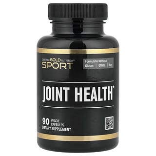 California Gold Nutrition, Sport, Joint Health with MSM, Glucosamine HCl, Chondroitin Sulfate, Turmeric and Boswellia, 90 Veggie Capsules