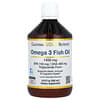 Omega-3 Fish Oil, Omega-3-Fischöl, norwegisches Triglycerid, natürlicher Zitronengeschmack, 500 ml (16,9 fl. oz.)