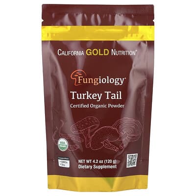 California Gold Nutrition, Fungiology®, Certified Organic Versicolor Powder, 4.2 oz (120 g)
