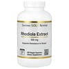 Extracto de rodiola, 500 mg, 180 cápsulas vegetales