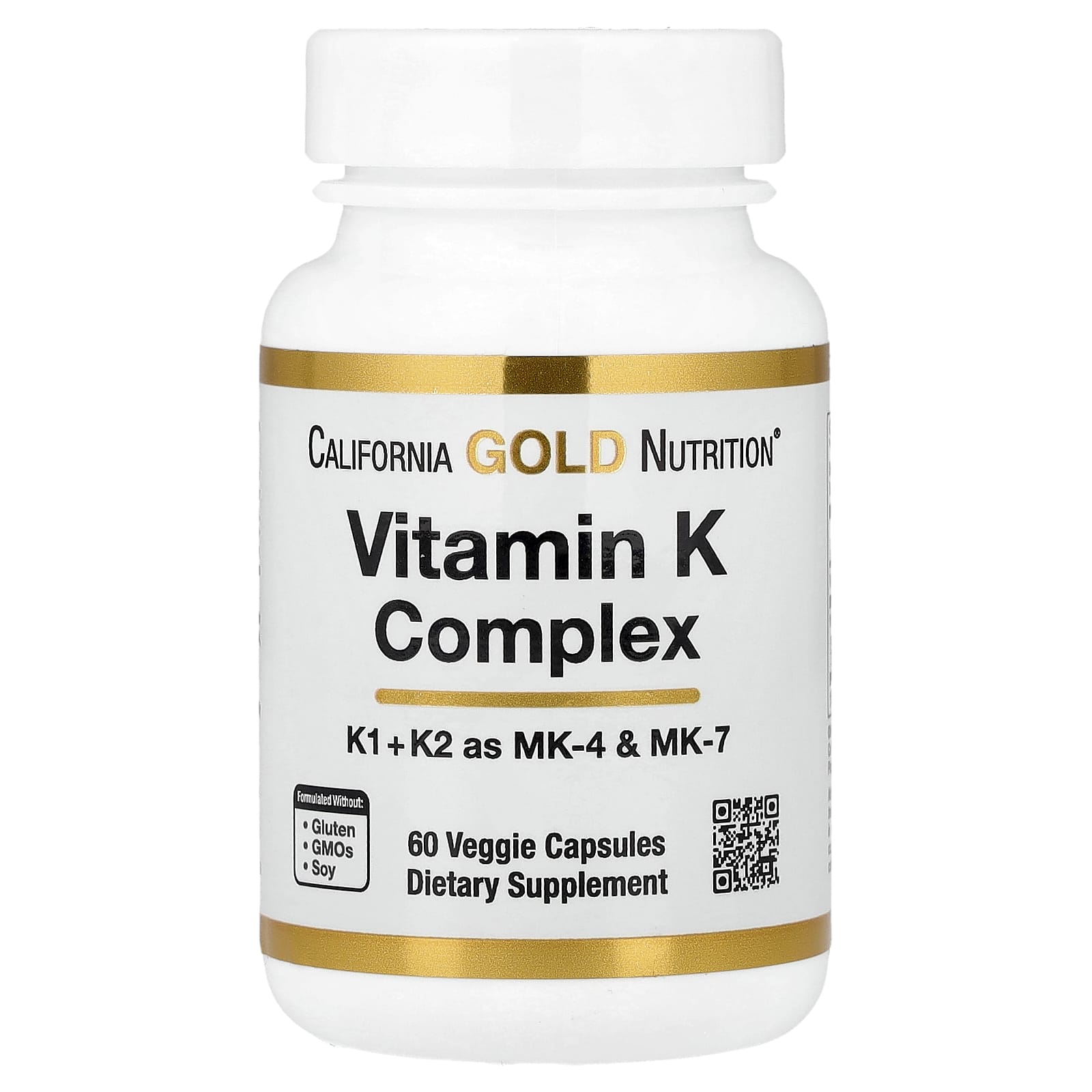 Vitamin K Complex, 60 Veggie Capsules