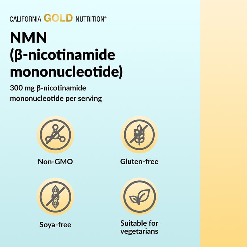 California Gold Nutrition  NMN  90gパウダー California Gold Nutrition, NMN Powder, 90 g | iHerb