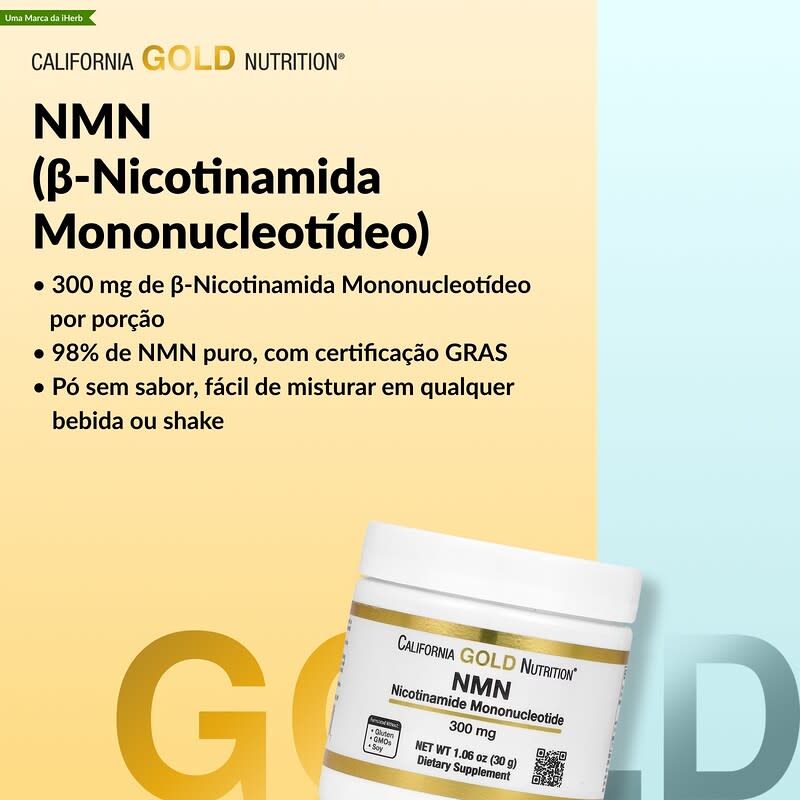 California Gold Nutrition  NMN  90gパウダー California Gold Nutrition, NMN em Pó, 90 g (3,18 oz) | iHerb