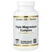 California Gold Nutrition Triple Magnesium Complex 120 veggie capsules 產品圖