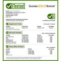 LactoBif®（ラクトビフ）30プロバイオティクス、300億CFU、ベジ