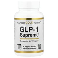 California Gold Nutrition, GLP-1 Supreme™, with Akkermansia, Berberine, Quercetin & Curcumin, 60 Veggie Capsules