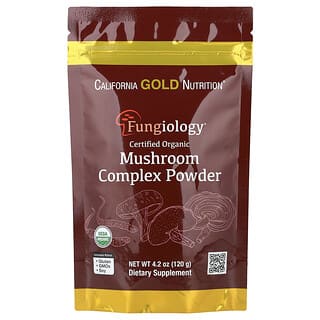California Gold Nutrition, 認可有機蘑菇複合物粉，4.2 盎司（120 克）