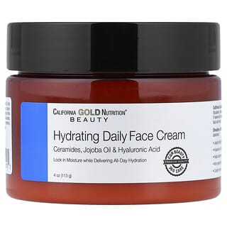 California Gold Nutrition, Skønhed, fugtgivende daglig ansigtscreme, 113 g