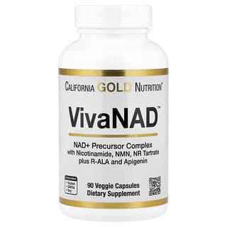California Gold Nutrition, VivaNAD™, 90 Veggie Capsules
