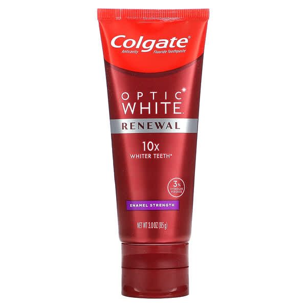 Colgate, Optic White Renewal Toothpaste, 3.0 Oz (85 G)