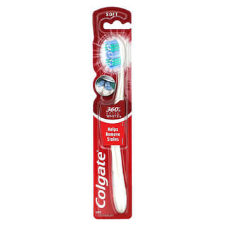 Colgate, 360 Optic White, Soft, 1 Toothbrush