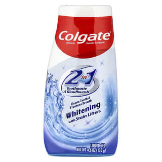 Colgate, 2 in 1 Toothpaste & Mouthwash, 4.6 oz  (130 g)