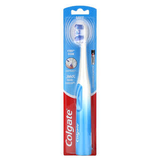 Colgate, 360 Sonic Floss-Tip, Escova de Dentes a Bateria, 1 Escova de Dentes