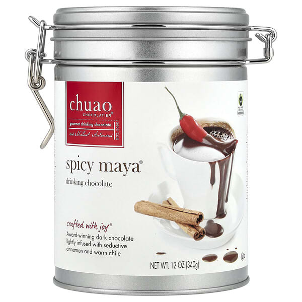 Chuao Chocolatier, 드링크 초콜릿, Spicy Maya®, 340g(12oz)