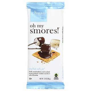 Chuao Chocolatier, Sütlü Çikolata Barı, Oh My S'mores!™, 2,8 oz (80 g)