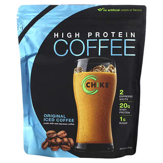 Chike Nutrition, ハイプロテイン アイスコーヒー、オリジナル、427g（15.1オンス）