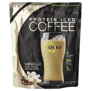 Chike Nutrition, 하이 프로틴 아이스 커피, 바닐라, 413g(14.6oz)