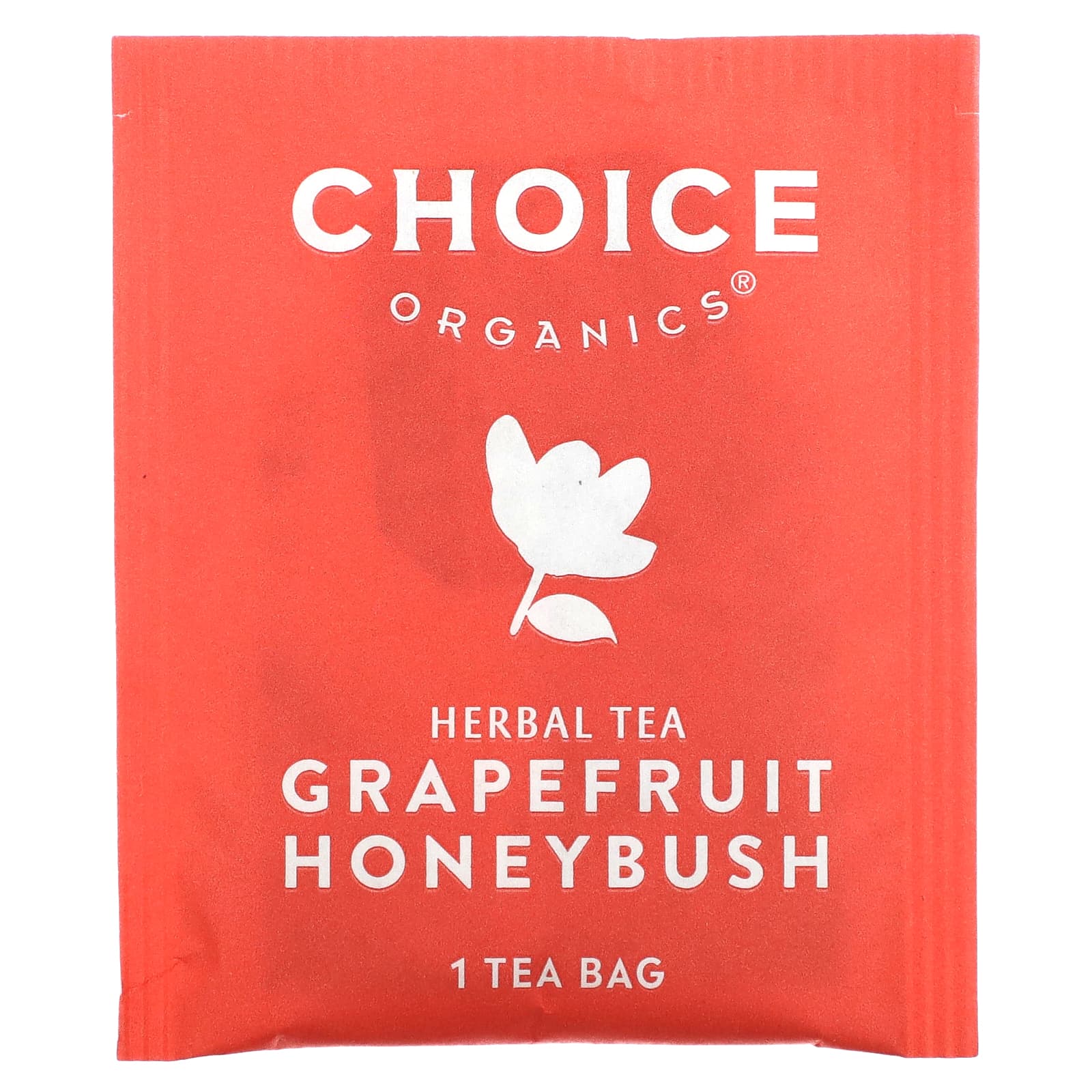 Choice Organic Teas, Herbal Tea, Grapefruit Honeybush, Caffeine Free