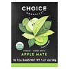 Herbal Yerba Mate, Apple Mate, 16 Tea Bags, 1.27 oz (36 g)